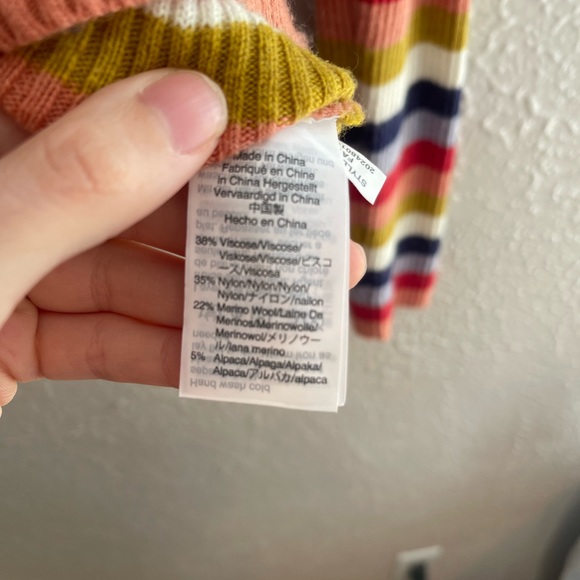 Madewell Rainbow Crew Neck Sweater - Picture 6 of 6